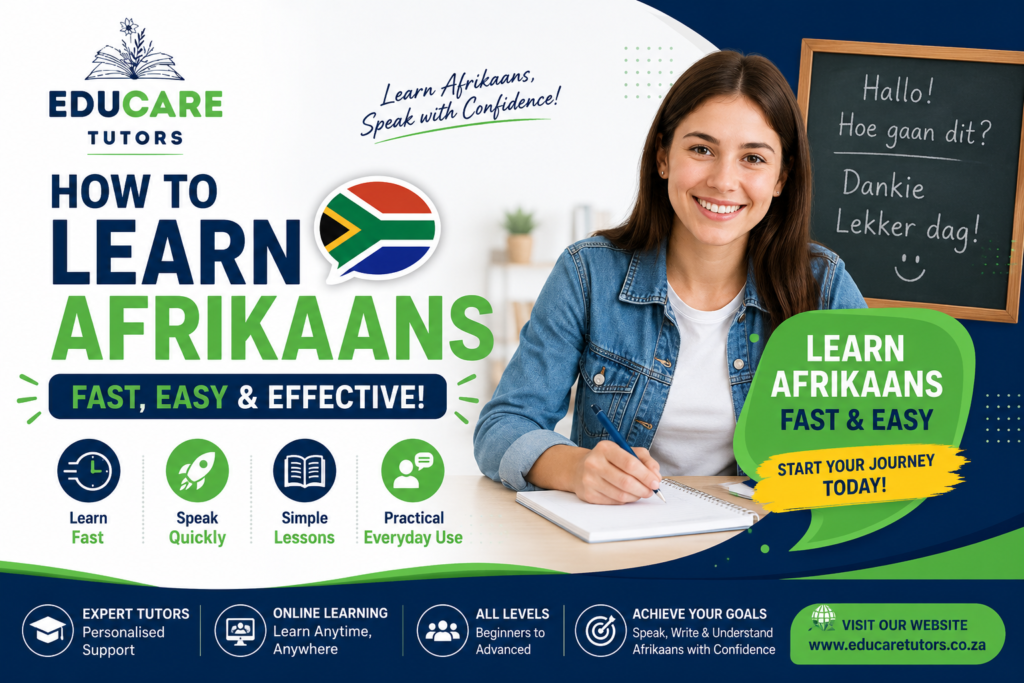 How to Learn Afrikaans