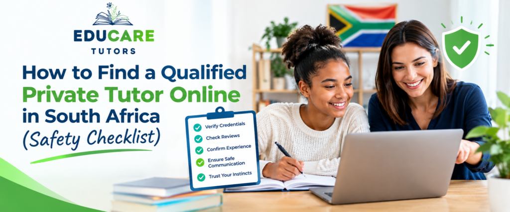 South Africa Online Tutoring Safety Checklist